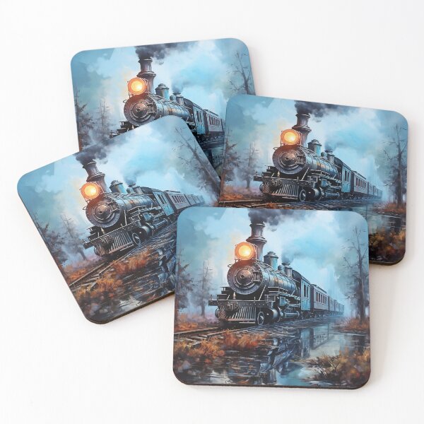 Item preview, Age of Steam - Board Games - Oil Painting Style - Board Game Art designed and sold by Zanda-Nerd-Shop.