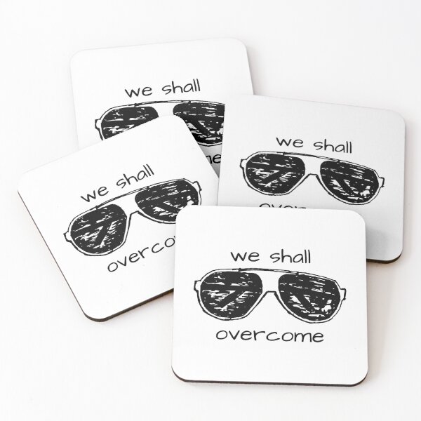 Item preview, Gloria Steinem we shall overcome aviator sunglasses designed and sold by CandisKohl.