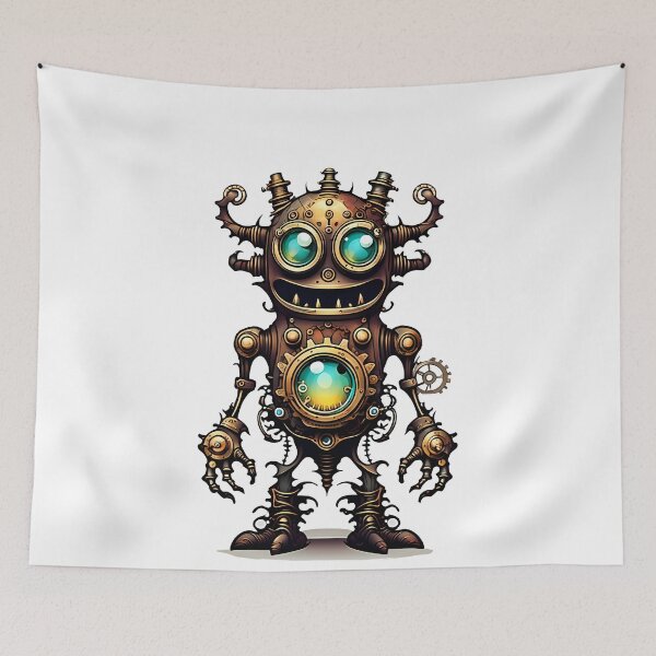 Item preview, Steampunk Monster Art: Mechanical Marvel designed and sold by Mechanical-Artt.