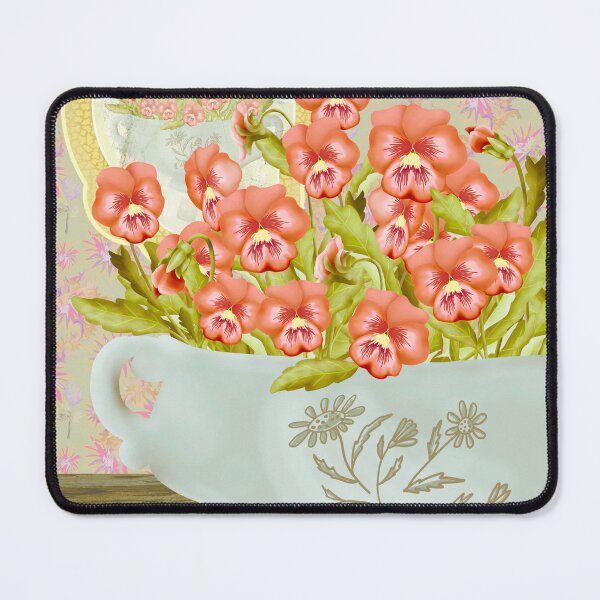 Item preview, Pansies in a Bowl designed and sold by Amalus-files.