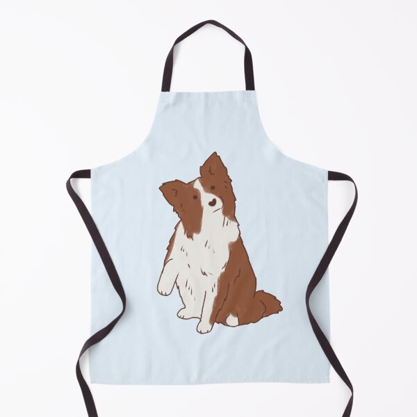Item preview, Cute Brown border collie illustration designed and sold by Mayarart.
