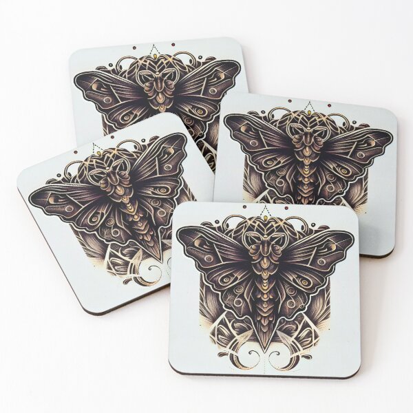 Item preview, Art Deco Moth Illustration designed and sold by Sturdust.