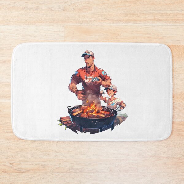 Item preview, Fathers Day Grilling BBQ Grill Master Dad Daddy Cooking Outside Barbeque Family Grillmaster King Season designed and sold by MartynGrey.