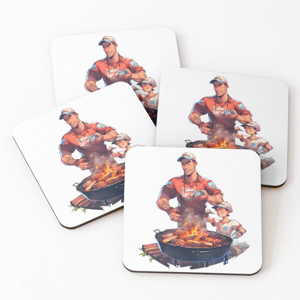 Item preview, Fathers Day Grilling BBQ Grill Master Dad Daddy Cooking Outside Barbeque Family Grillmaster King Season designed and sold by MartynGrey.