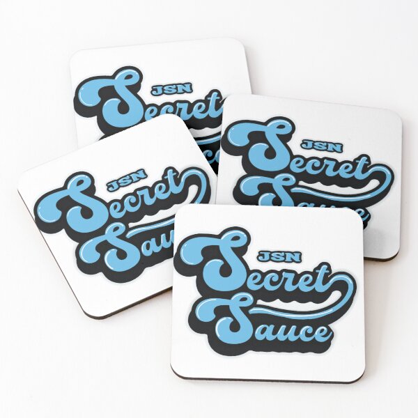 Item preview, JSN Secret Sauce Logo designed and sold by WizzyStickers.