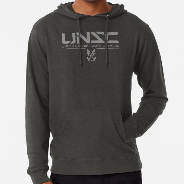 Artikel-Vorschau von UNSC-Shirt Grau, designt und verkauft von Spark-Armoury.