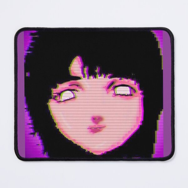 Item preview, Eyeless Lain Purple Cybercore Aesthetic Design designed and sold by MerikuroCreates.