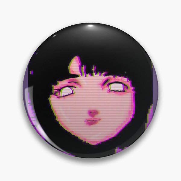 Item preview, Eyeless Lain Purple Cybercore Aesthetic Design designed and sold by MerikuroCreates.