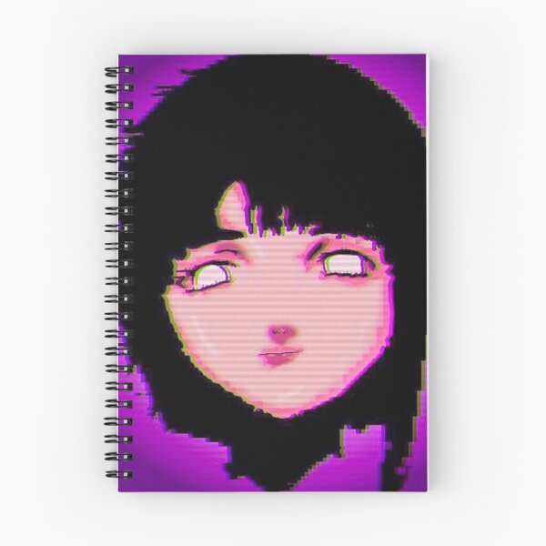 Item preview, Eyeless Lain Purple Cybercore Aesthetic Design designed and sold by MKCreationss.