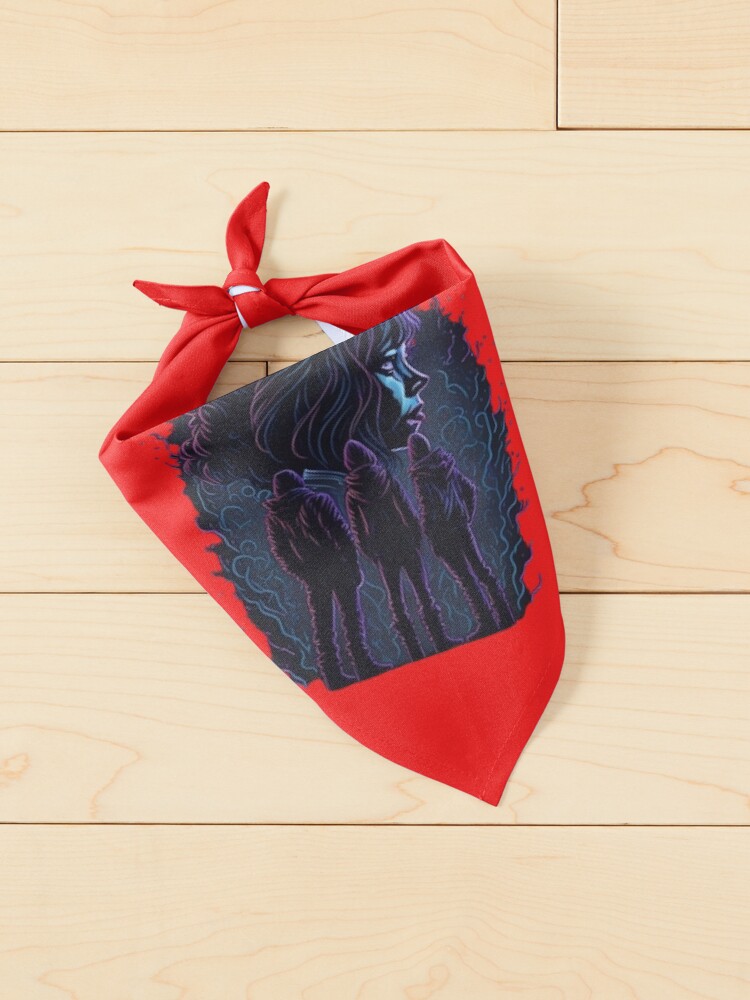 Thumbnail 2 of 6, Pet Bandana, Stranger Things designed and sold by OakDigitalArt.