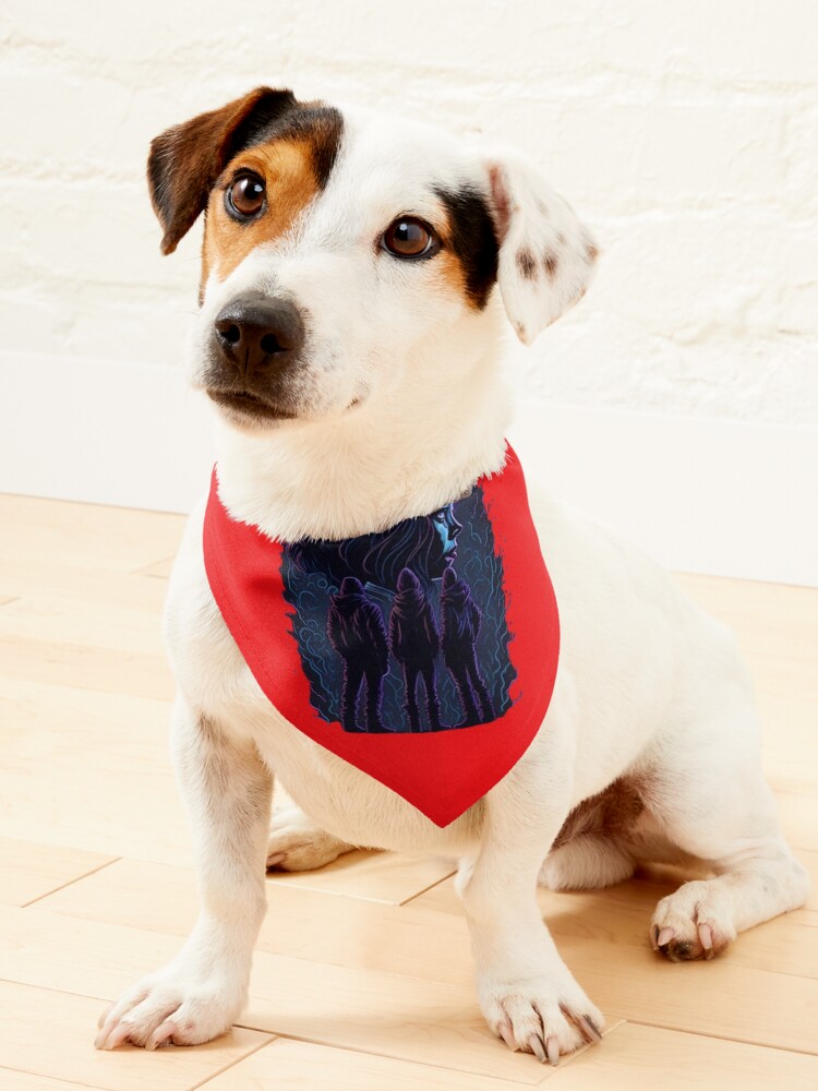 Thumbnail 1 of 6, Pet Bandana, Stranger Things designed and sold by OakDigitalArt.