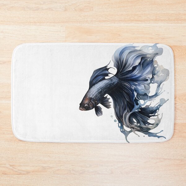 Item preview, Betta Splendens Watercolor Fish designed and sold by SchorlCraft.