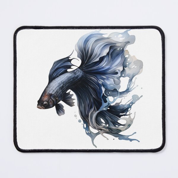 Item preview, Betta Splendens Watercolor Fish designed and sold by SchorlCraft.