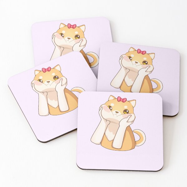 Item preview, Cute Shiba Dog Girl, Inu Dog Lover, Kawaii Dog  designed and sold by Logiamerch.