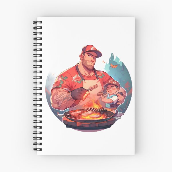 Item preview, Fathers Day Dad And Grill BBQ Barbeque King Grill Dad Master Barbeque Grillmaster Season King designed and sold by MartynGrey.