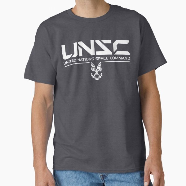 Item preview, UNSC Shirt White designed and sold by Spark-Armoury.