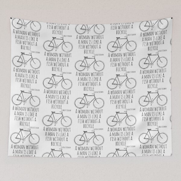 Item preview, Gloria Steinem Feminism Quote designed and sold by LinnieKeegan.