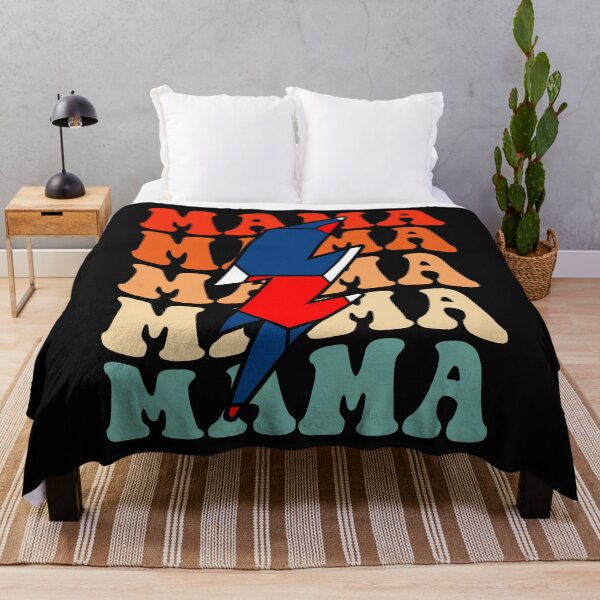 Item preview, Handball Mom Mama Retro Groovy Lightning Bolt Mother's Day designed and sold by Christina-grich.