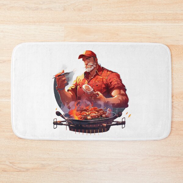 Item preview, Fathers Day Dads Barbecue BBQ Love Grill Lover Grill King Master Guru Barbeque Grillmaster King Season designed and sold by MartynGrey.