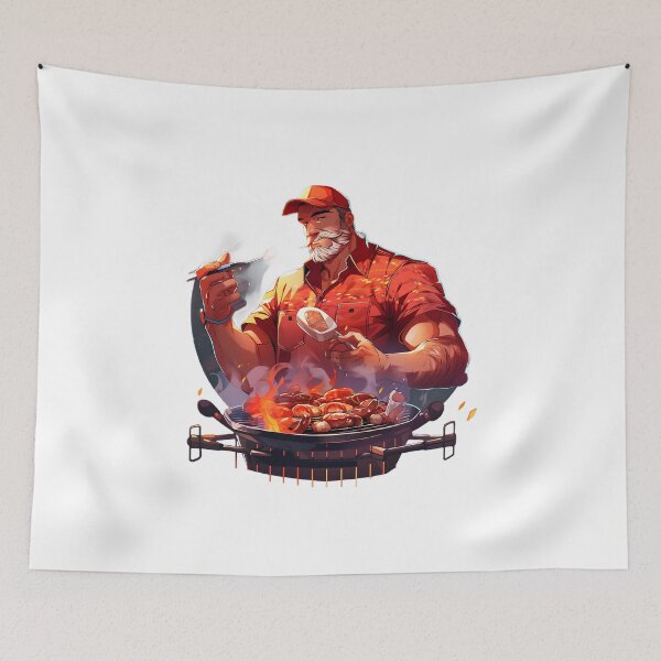Item preview, Fathers Day Dads Barbecue BBQ Love Grill Lover Grill King Master Guru Barbeque Grillmaster King Season designed and sold by MartynGrey.