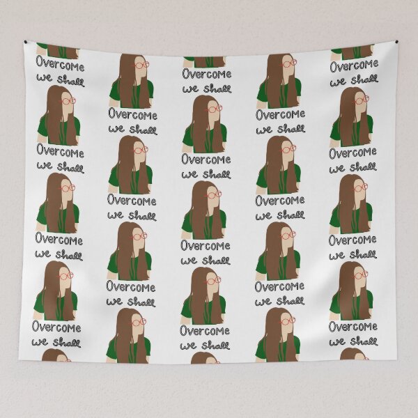 Item preview, Gloria Steinem- we shall overcome designed and sold by LinnieKeegan.