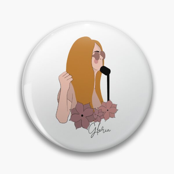 Item preview, Gloria Steinem woman making a speech designed and sold by LinnieKeegan.