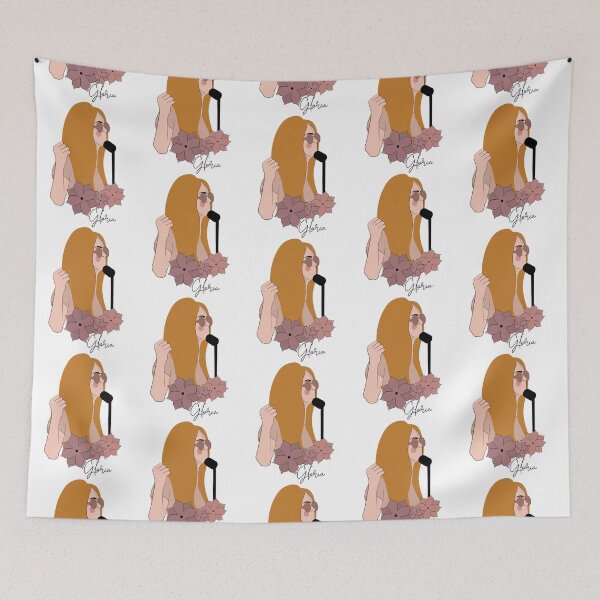 Item preview, Gloria Steinem woman making a speech designed and sold by LinnieKeegan.