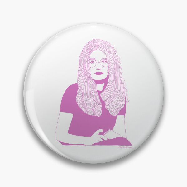 Item preview, Gloria Steinem designed and sold by LinnieKeegan.