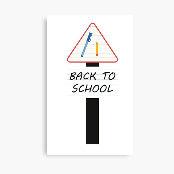 Item preview, BACK TO SCHOOL SIGNBOARD designed and sold by junaidpknr.