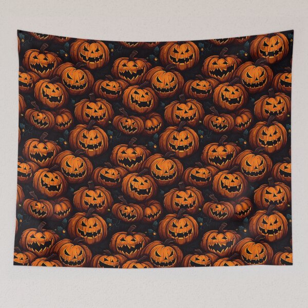 Item preview, Halloween Pumpkin Repeating Pattern Themed designed and sold by Image-Caption.
