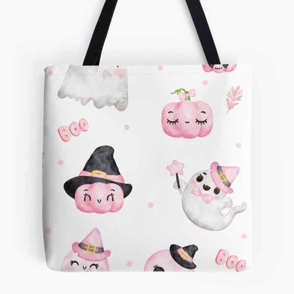 Item preview, cute halloween ghosts and pumpkins designed and sold by Savannah Silbernagel.