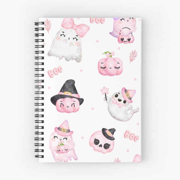 Item preview, cute halloween ghosts and pumpkins designed and sold by Savannah Silbernagel.