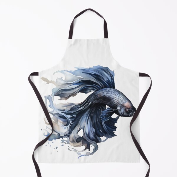 Item preview, Betta Splendens Watercolor Fish designed and sold by SchorlCraft.
