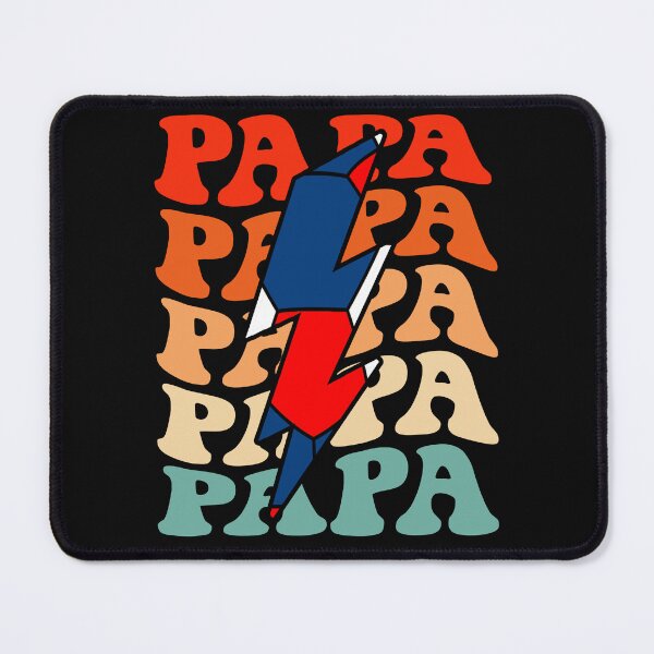 Item preview, Handball Papa Dad Retro Groovy Lightning Bolt Father’s Day designed and sold by Christina-grich.