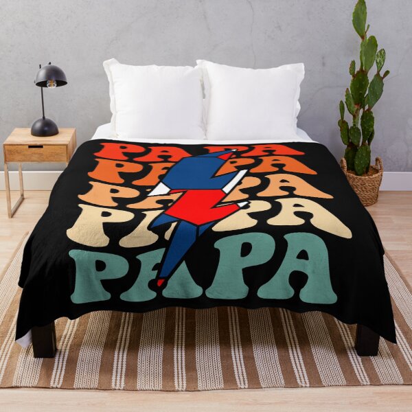 Item preview, Handball Papa Dad Retro Groovy Lightning Bolt Father’s Day designed and sold by Christina-grich.