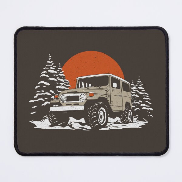 Item preview, Retro Japanese off-roader on a cold adventure - Tan designed and sold by ApexFibers.
