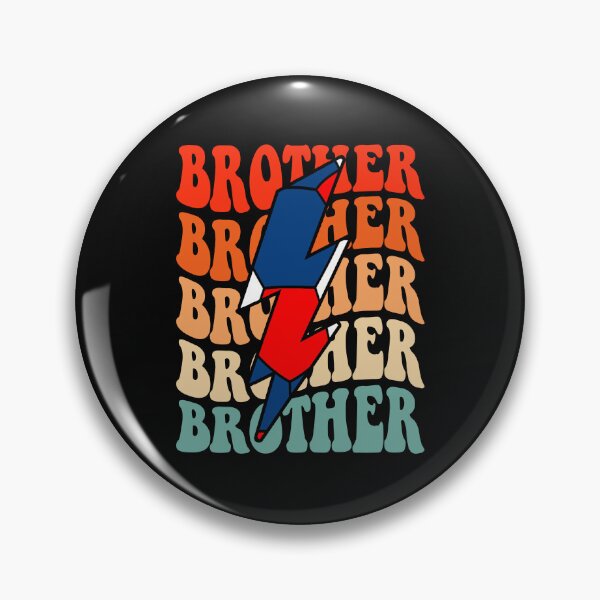 Item preview, Handball Brother Retro Groovy Lightning Bolt Father’s Day designed and sold by Christina-grich.
