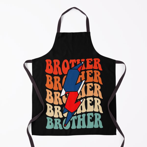 Item preview, Handball Brother Retro Groovy Lightning Bolt Father’s Day designed and sold by Christina-grich.