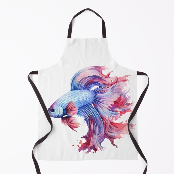 Item preview, Betta Splendens Watercolor Fish designed and sold by SchorlCraft.