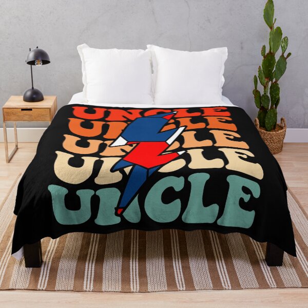 Item preview, Handball Uncle Retro Groovy Lightning Bolt Father’s Day designed and sold by Christina-grich.