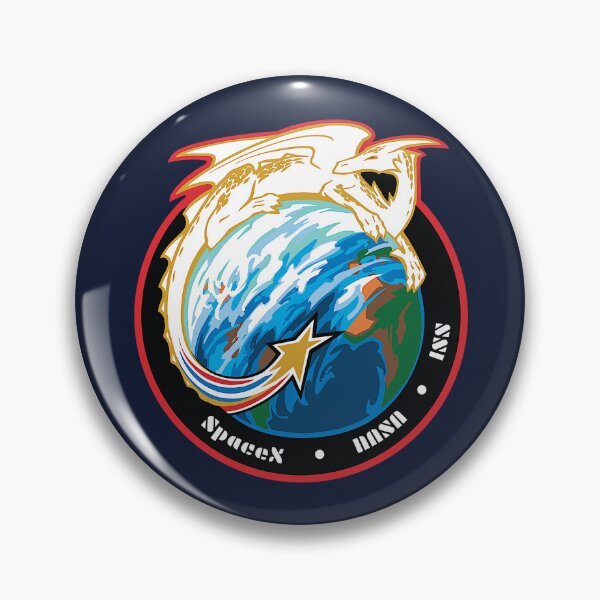 Item preview, NASA SpaceX Crew-7 mission commemorative patch designed and sold by SolidEarthArt.