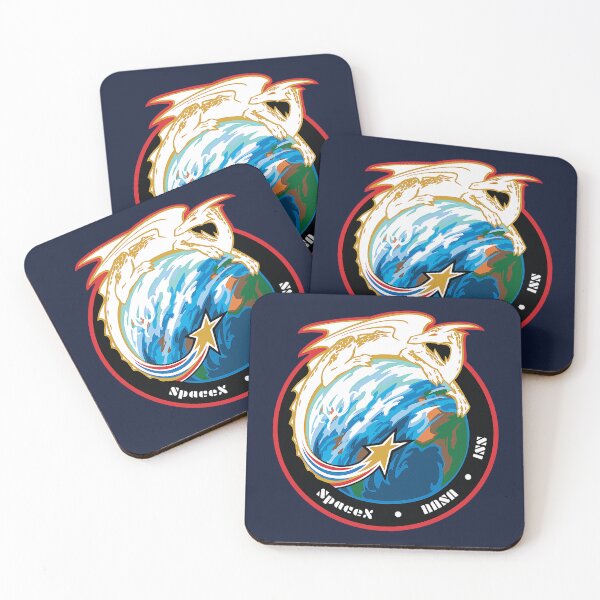 Item preview, NASA SpaceX Crew-7 mission commemorative patch designed and sold by SolidEarthArt.