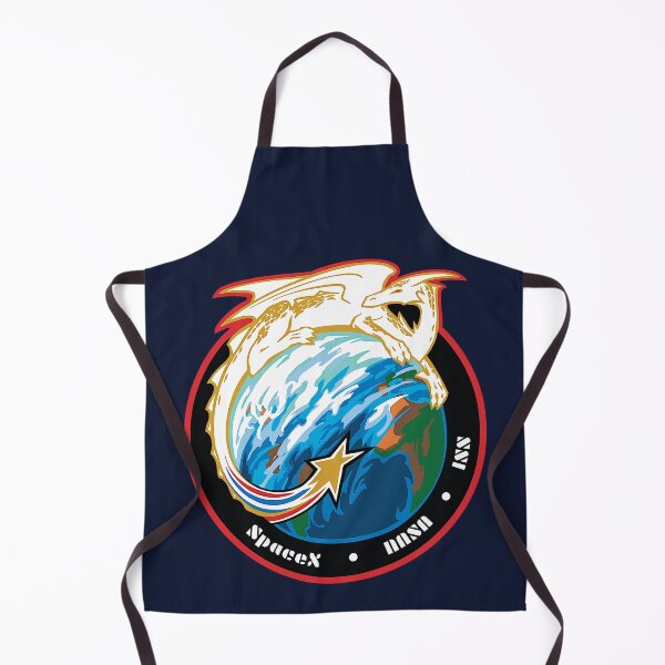 Item preview, NASA SpaceX Crew-7 mission commemorative patch designed and sold by SolidEarthArt.