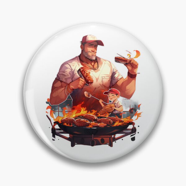 Item preview, Fathers Day Grill Master Dads Barbecue BBQ Barbecue Grilling Grillmaster Season King designed and sold by MartynGrey.