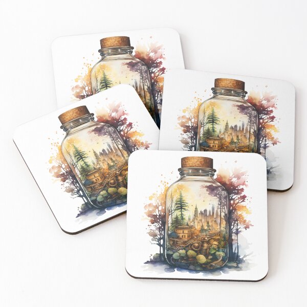 Item preview, City in a Bottle designed and sold by SchorlCraft.