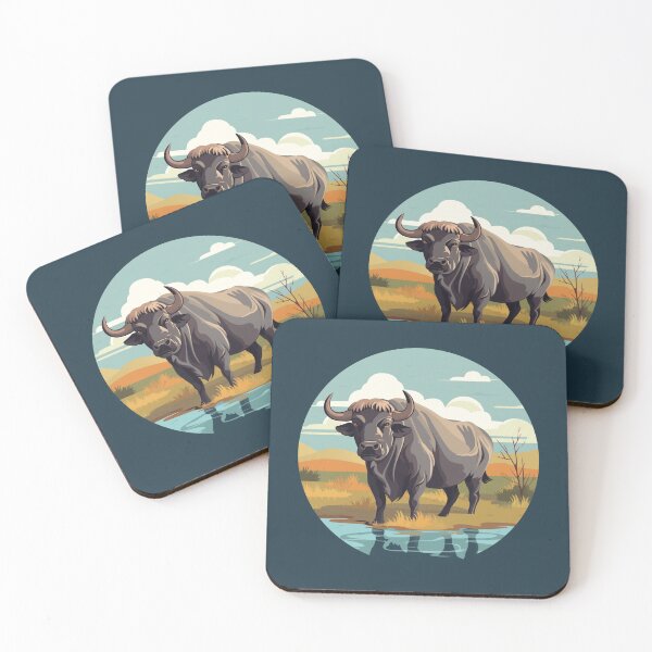 Item preview, Water Buffalo designed and sold by CJS-Art.
