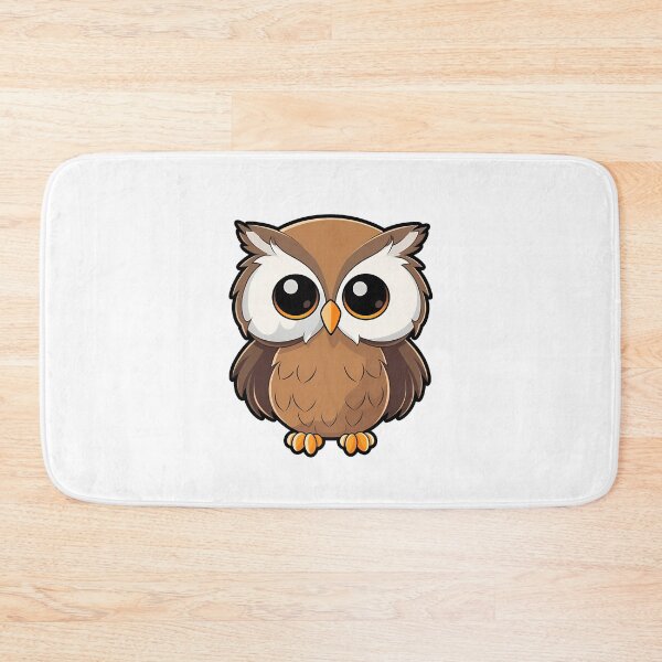 Item preview, Cute brown owl - Cartoon Style designed and sold by Vansky-Art.