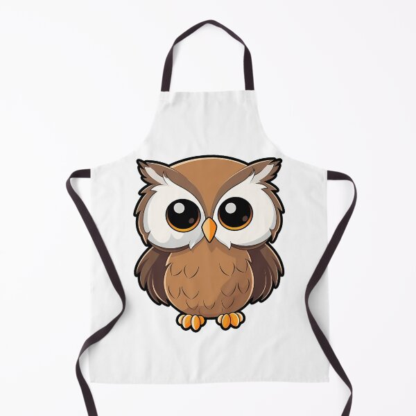 Item preview, Cute brown owl - Cartoon Style designed and sold by Vansky-Art.