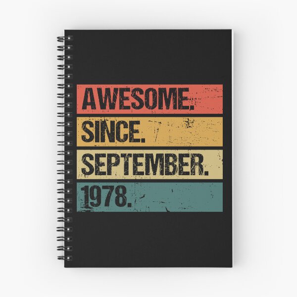 Item preview, Awesome Since September 1978 | Made In 1978 | Vintage September 1978 designed and sold by Christina-grich.
