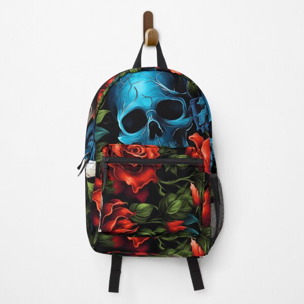 Item preview, Colourful Skulls And Roses Design - Ideal Halloween designed and sold by Image-Caption.